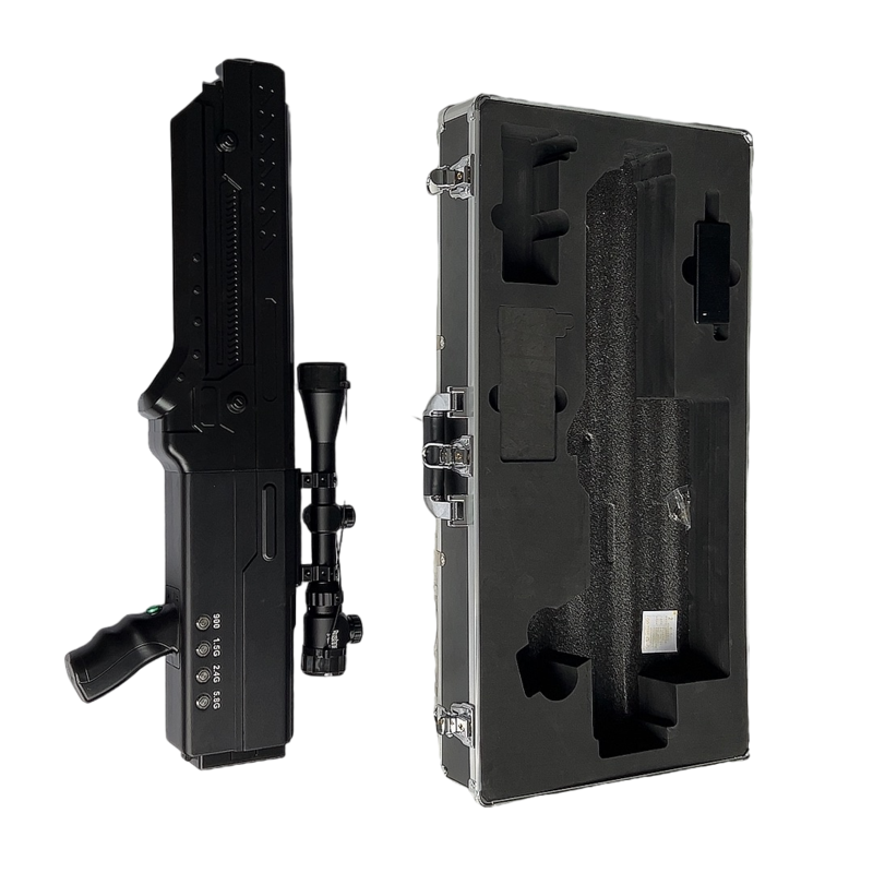  顺平手持便携式枪型低空防御反制四通道A型