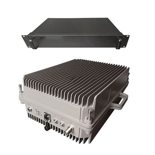  顺平TETRA800数字警用集群数字光纤直放站远近端机